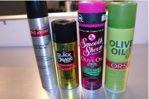 barber tools oil sheen